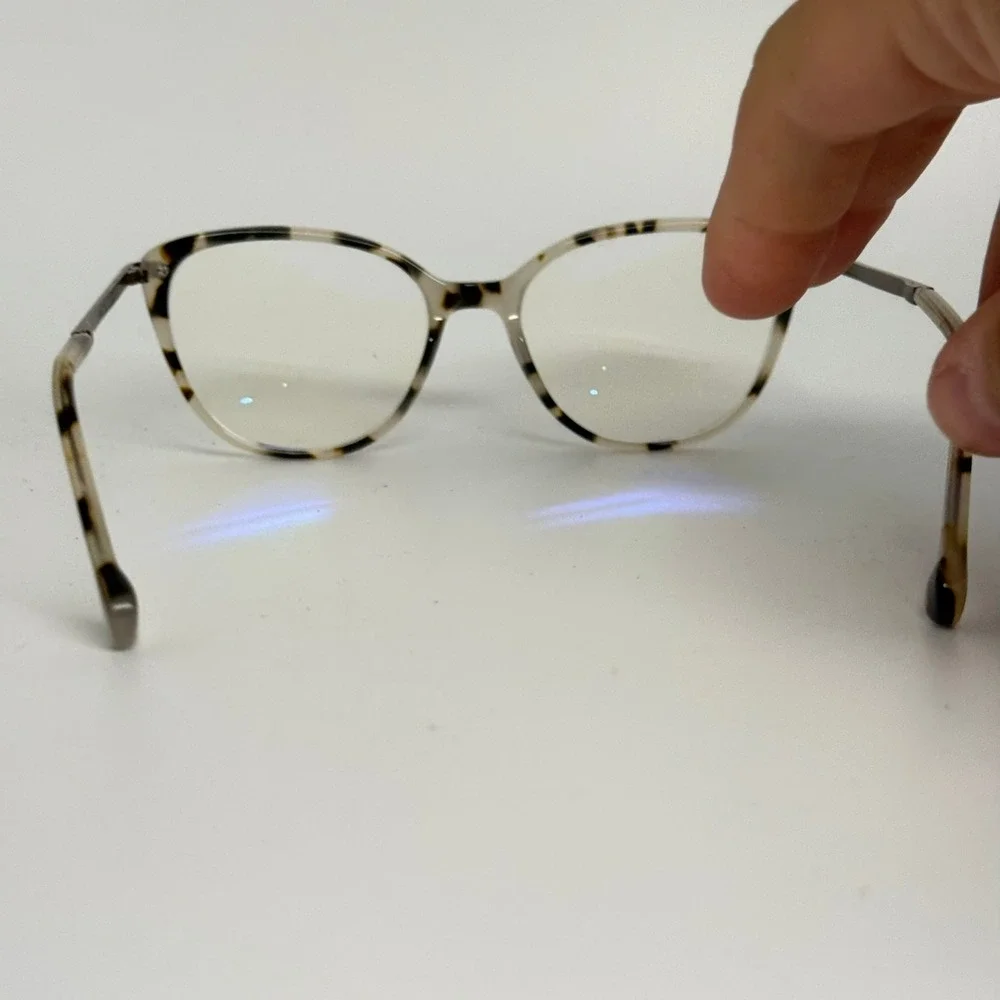 Aura Eyewear Greer Gray Tortoise Cat Eye Optical Frames 53-17-140 Gray Tort